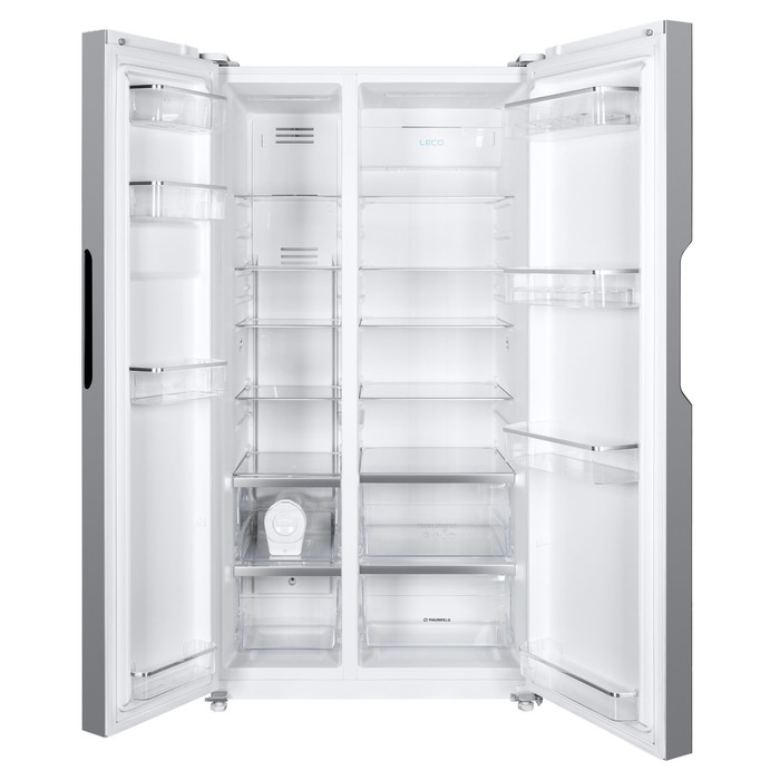 Холодильник MAUNFELD MFF177NFW, двухкамерный, класс А++, 592 л, Full No Frost, белый
