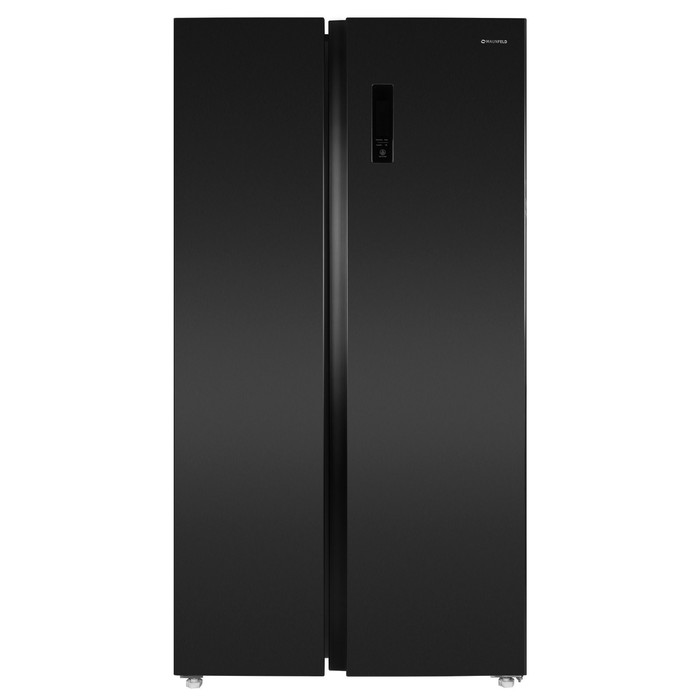 Холодильник MAUNFELD MFF177NFSB, двухкамерный, класс А++, 592 л, Full No Frost, чёрный - Фото 1