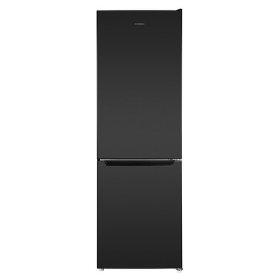 Холодильник MAUNFELD MFF185SFSB, двухкамерный, класс А+, 317 л, чёрный