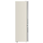 Холодильник MAUNFELD MFF200NFBG, двухкамерный, класс А+, 377 л, Full No Frost, бежевый - Фото 3