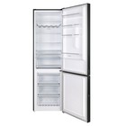 Холодильник MAUNFELD MFF200NFB, двухкамерный, класс А+, 377 л, Full No Frost, чёрный - Фото 3
