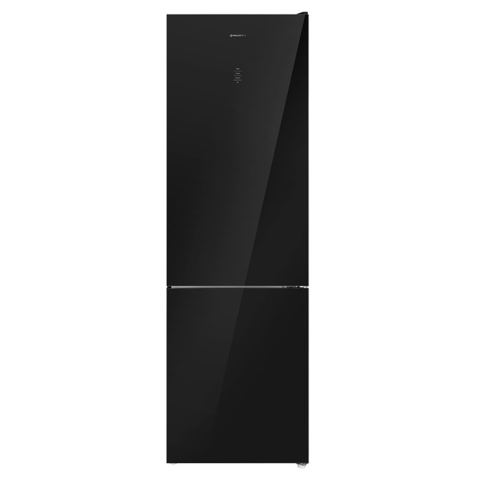 Холодильник MAUNFELD MFF200NFB, двухкамерный, класс А+, 377 л, Full No Frost, чёрный - Фото 1