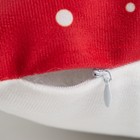 Подушка новогодняя Этель «Happy xmas», 40*40 см, 100% п/э, велюр - Фото 4