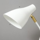 Настольная лампа "Томас" 1х40Вт Е27 белый 25х15,5х54см RISALUX - Фото 5