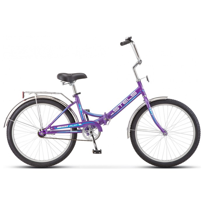 Велосипед 24" Stels Pilot-710, Z010, цвет фиолетовый, размер 14"