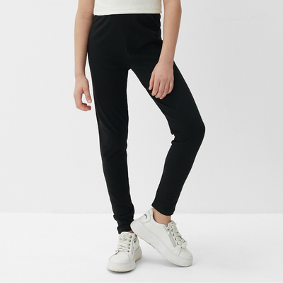 Лосины для девочки MINAKU, чёрная, рост 134 см