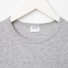 Футболка детская MINAKU цвет серый, рост 122 - фото 21613943