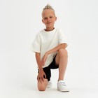 Шорты для мальчика MINAKU цвет черный, рост 140 7829019