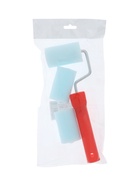 Валик ЛОМ, поролон, 65 мм, рукоятка d=6 мм, D=16 мм, 2 запасных шубки - Фото 10