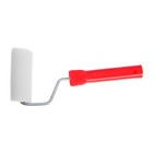 Валик ЛОМ, поролон, 100 мм, рукоятка d=6 мм, D=16 мм, 2 запасных шубки - Фото 3