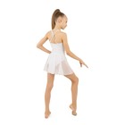 Юбка-солнце гимнастическая Grace Dance, р. 28-30, цвет белый - Фото 4