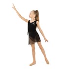 Юбка с запахом для гимнастики и танцев Grace Dance, р. 34-36, цвет чёрный - Фото 5