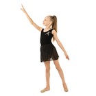Юбка гимнастическая Grace Dance, с запахом, р. 26-28, цвет чёрный - Фото 5