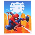 Тетрадь в клетку 12 листов, 5 видов МИКС, обложка мелованный картон, Человек-паук - Фото 11