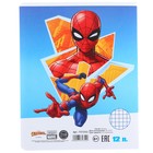 Тетрадь в клетку 12 листов, 5 видов МИКС, обложка мелованный картон, Человек-паук - Фото 10