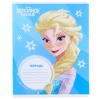 Тетрадь в клетку 12 листов, 5 видов МИКС, обложка мелованный картон, «Холодное сердце» - Фото 5