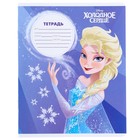 Тетрадь в клетку 12 листов, 5 видов МИКС, обложка мелованный картон, «Холодное сердце» - Фото 9