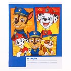 Тетрадь в клетку 12 листов, 5 видов МИКС, обложка мелованный картон, «Щенячий патруль» - Фото 7