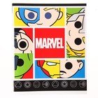 Тетрадь 48 листов в клетку, картонная обложка "Marvel", Мстители - фото 6612758