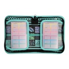 Пенал 1 секция, 140 х 200 х 40 мм, 2 откидные планки, тканевый, Hatber "Привет, красотка" - фото 21614764