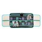 Пенал 1 секция, 140 х 200 х 40 мм, 2 откидные планки, тканевый, Hatber "Привет, красотка" - фото 21614765