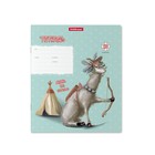 Тетрадь 24 листа в клетку ErichKrause "Лама", обложка мелованный картон, блок офсет, белизна 100% белизны, МИКС - фото 21614879