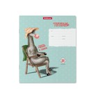 Тетрадь 24 листа в клетку ErichKrause "Лама", обложка мелованный картон, блок офсет, белизна 100% белизны, МИКС - фото 21614880