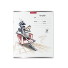 Тетрадь 24 листа в клетку ErichKrause Robolife, обложка мелованный картон, блок офсет 100% белизны, микс (комплект 10 шт) - фото 22719294
