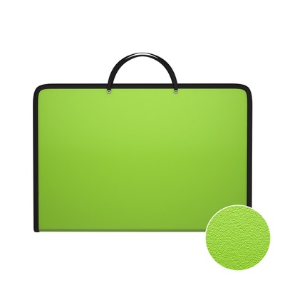 Папка с ручками А3, ErichKrause Matt Neon, пластиковая, на молнии, микс