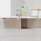 Корзина для хранения подвесная «Лофт», 29×26×11 см, цвет латте - фото 24508184