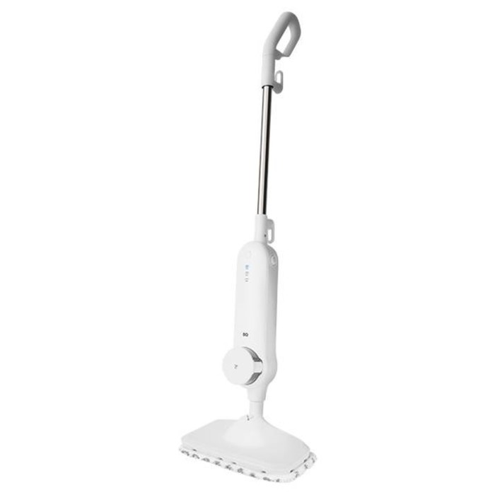 Паровая швабра BQ SM2000, 1400 Вт, 0.33 л, шнур 5 м, белая - Фото 1