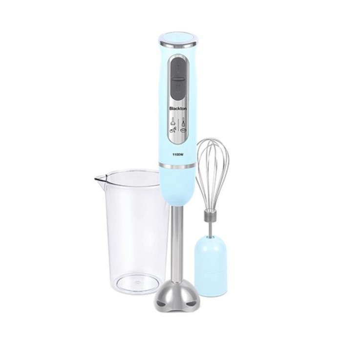 Блендер Blackton Bt HB1030SS, погружной, 1100 Вт, 2 скорости, голубой - Фото 1
