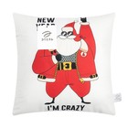 Подушка декоративная новогодняя «Этель. Crazy», 40×40 см, велюр - фото 45437395 Подушка декоративная новогодняя «Этель. Crazy», 40×40 см, велюр - фото 45437395