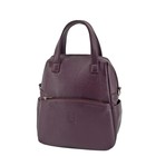 В2744 Сумка-рюкзак, отдел на молнии, цвет фиолетовый 27х18х10см - фото 297290966