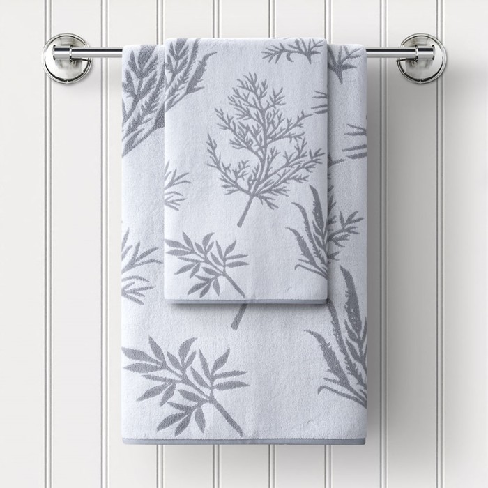 

Полотенце махровое Guten Morgen Herbs, 500 гр, размер 30х50 см, цвет серый