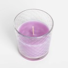 Свеча ароматическая в стакане "Лаванда", подарочная упаковка, 8х8,5 см, 30 ч - Фото 3