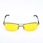 Водительские очки, непогода/ночь, линзы - желтые, темно-серые - фото 3828610