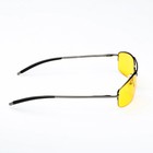 Водительские очки, непогода/ночь, линзы - желтые, темно-серые - Фото 3