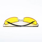 Водительские очки, непогода/ночь, линзы - желтые, темно-серые - Фото 4