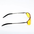 Водительские очки, непогода/ночь, линзы - желтые, темно-серые - Фото 3