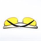 Водительские очки, непогода/ночь, линзы - желтые, темно-серые - Фото 4