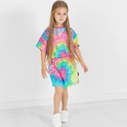 Платье для девочки, рост 104 см, цвет разноцветный - фото 301632284