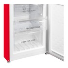 Холодильник MAUNFELD MFF186NFRR, двухкамерный, класс А+, 252 л, Full No Frost, красный - Фото 6
