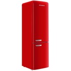 Холодильник MAUNFELD MFF186NFRR, двухкамерный, класс А+, 252 л, Full No Frost, красный - Фото 2