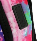 Рюкзак молодёжный 39 х 30 х 17 см, эргономичная спинка + usb и аудио выход, deVENTE Red Label, Love, розовый/зелёный - Фото 11
