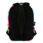 Рюкзак молодёжный 39 х 30 х 17 см, эргономичная спинка + usb и аудио выход, deVENTE Red Label, Love, розовый/зелёный - Фото 7