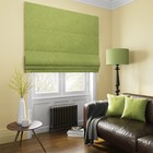 Римская штора «Тина», размер 120х175 см, цвет зеленый - фото 295652057