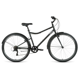 Велосипед 28" Forward Parma 2022, цвет чёрный матовый/белый, р. 19"