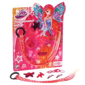 Подарочный набор аксессуаров для волос, розовый, WINX