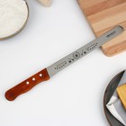 Нож для бисквита двусторонний «Пусть всегда будет сладко»«, 38 х 3 см, лезвие 25 см - фото 9768252